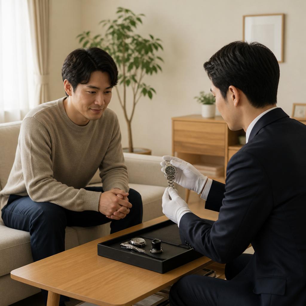 出張査定のご利用方法