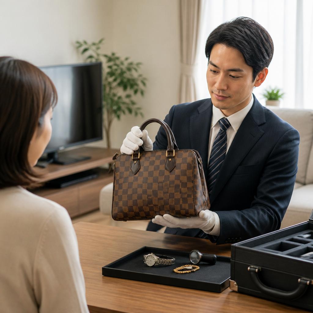 出張買取で手間いらず