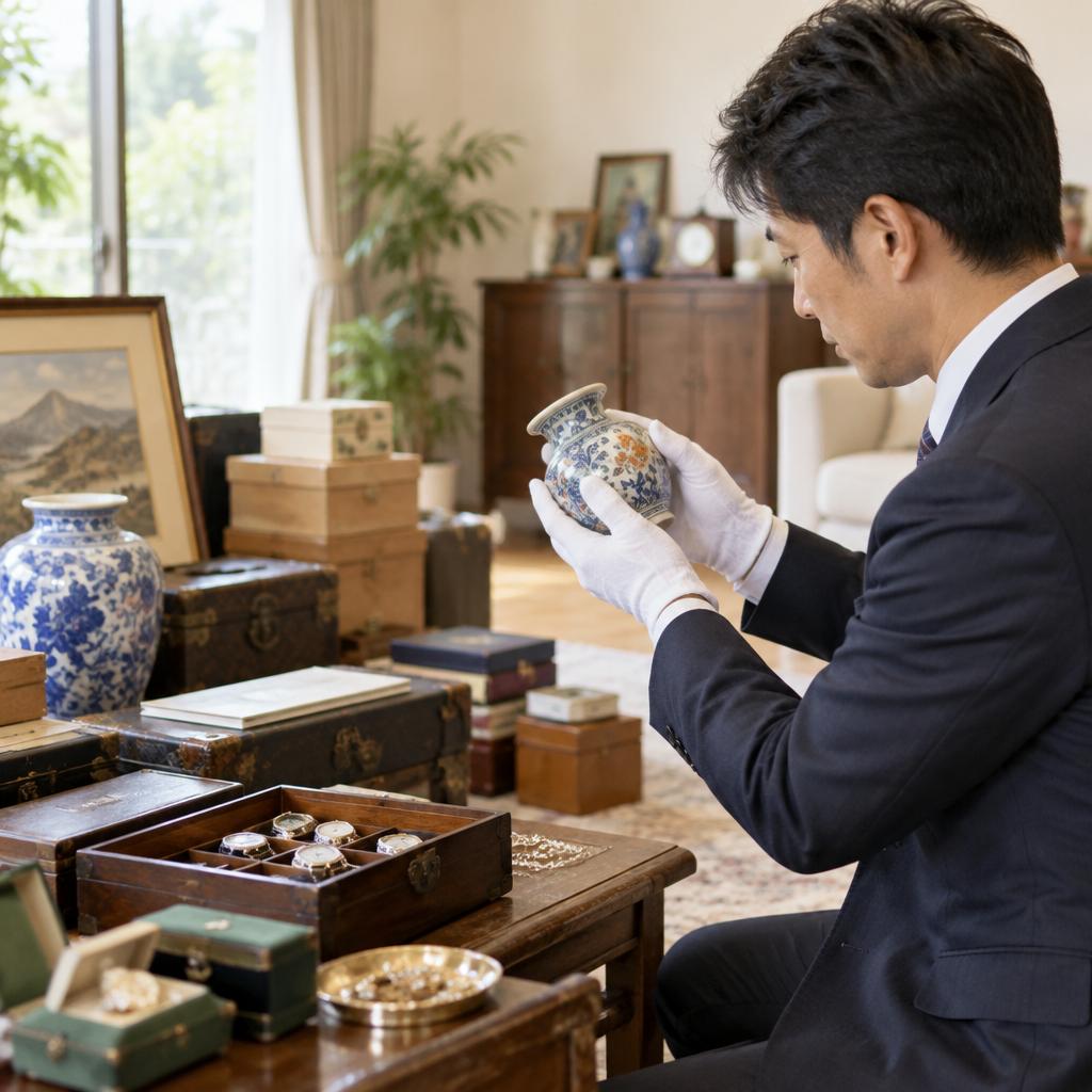 ご自宅で完結。店長が伺う出張買取
