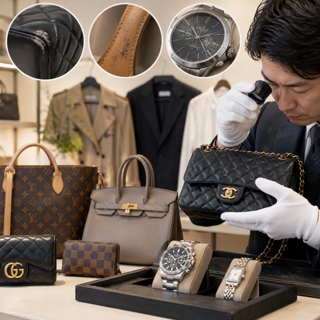 シャネルバッグの価値を、経験豊富な店長が査定
