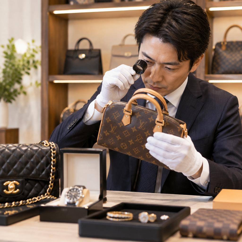 ブランド服の価値を、店長が一着ずつ見極めます